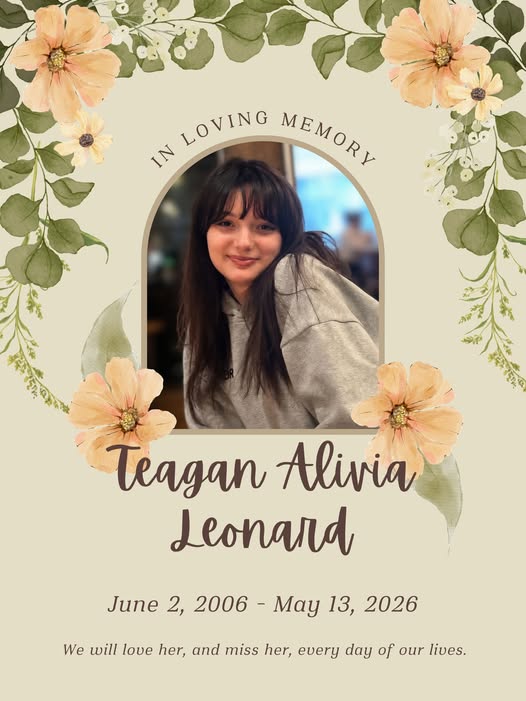 Teagan Leonard, Death, Obituary 19, Grain Valley, MO Obituary, Death Has Died